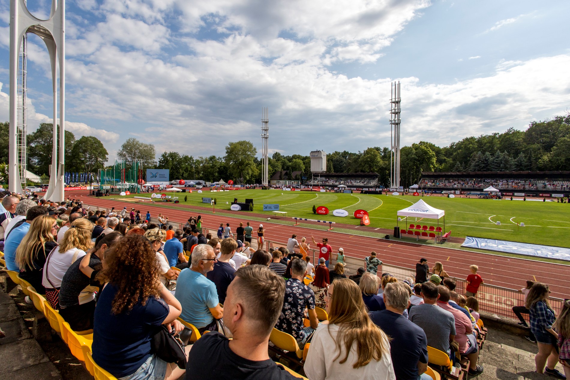 Stadion POSiR Golęcin podczas Memoriału Czesława Cybulskiego